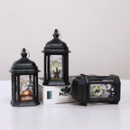 Portable Lantern Halloween Decorations LED Wind Lantern Ornaments