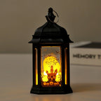 Portable Lantern Halloween Decorations LED Wind Lantern Ornaments