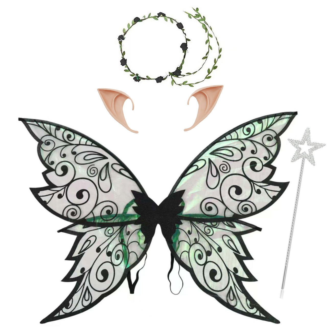 Fairy Butterfly Wing Back Accessory Holiday Party Halloween Costume