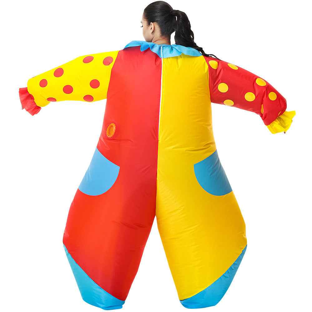 Ballerina Clown Ireland Hula funny Inflatable Costume suit Halloween