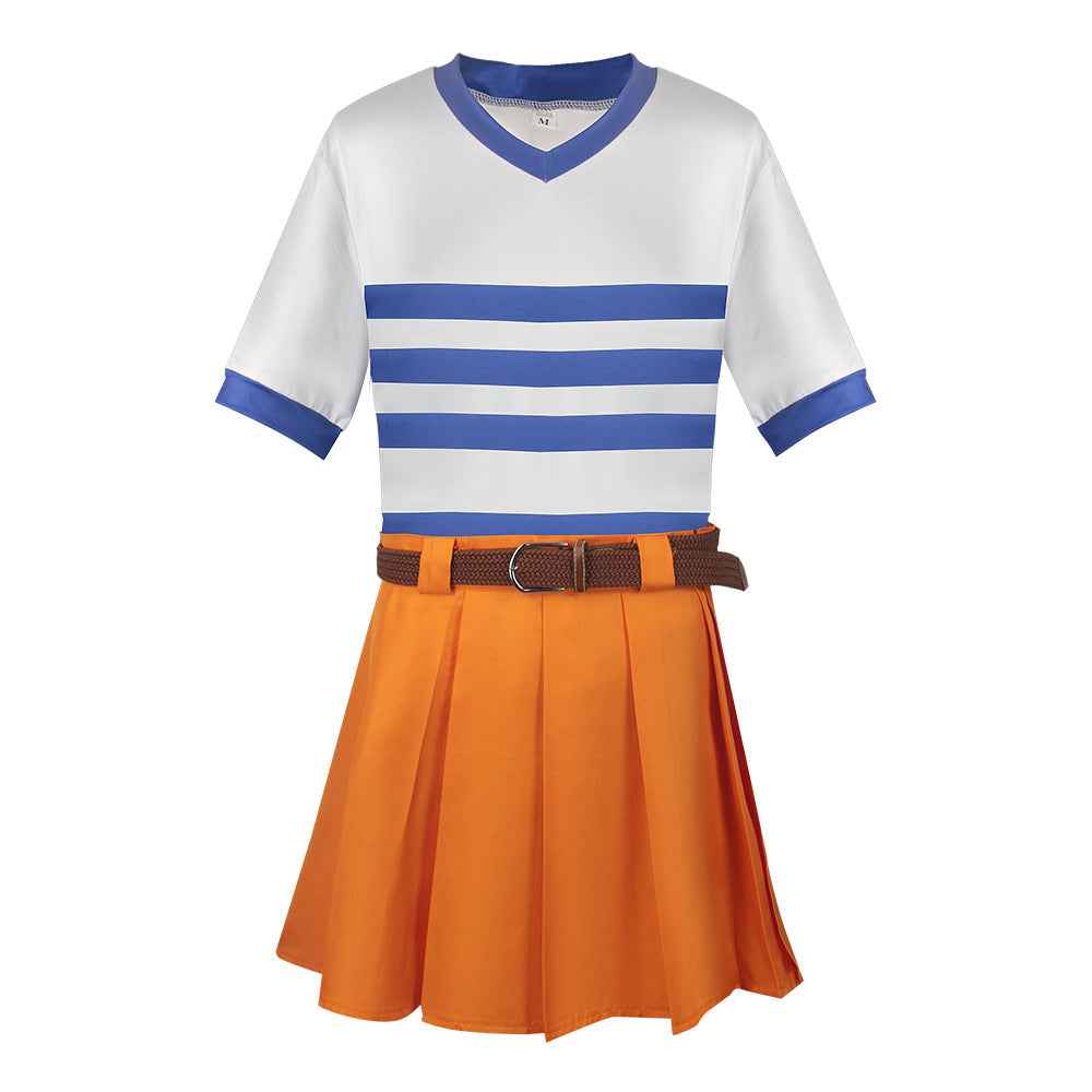 OP Nami Cosplay Costume One Piece Movie Halloween