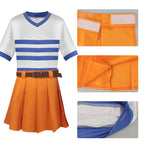 OP Nami Cosplay Costume One Piece Movie Halloween