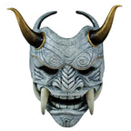Oni mask Red Black Japanese Hannya Cosplay Halloween