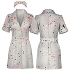 Silent Hill Nurse Costume Remake Horror Zombie Scary Cosplay Halloween