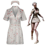 Silent Hill Nurse Costume Remake Horror Zombie Scary Cosplay Halloween