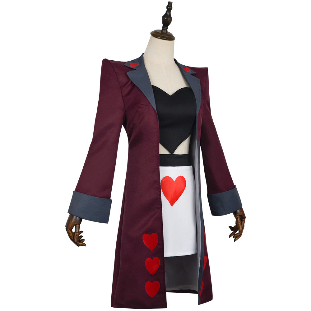 Hazbin Hotel Velvet Cosplay Costume Outfits Carnival Suit