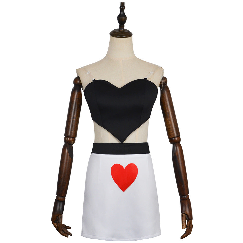 Hazbin Hotel Velvet Cosplay Costume Outfits Carnival Suit