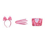 Zootopia 2 Lulu Inspired "GG" Pattern Pink Dress Cosplay Costume