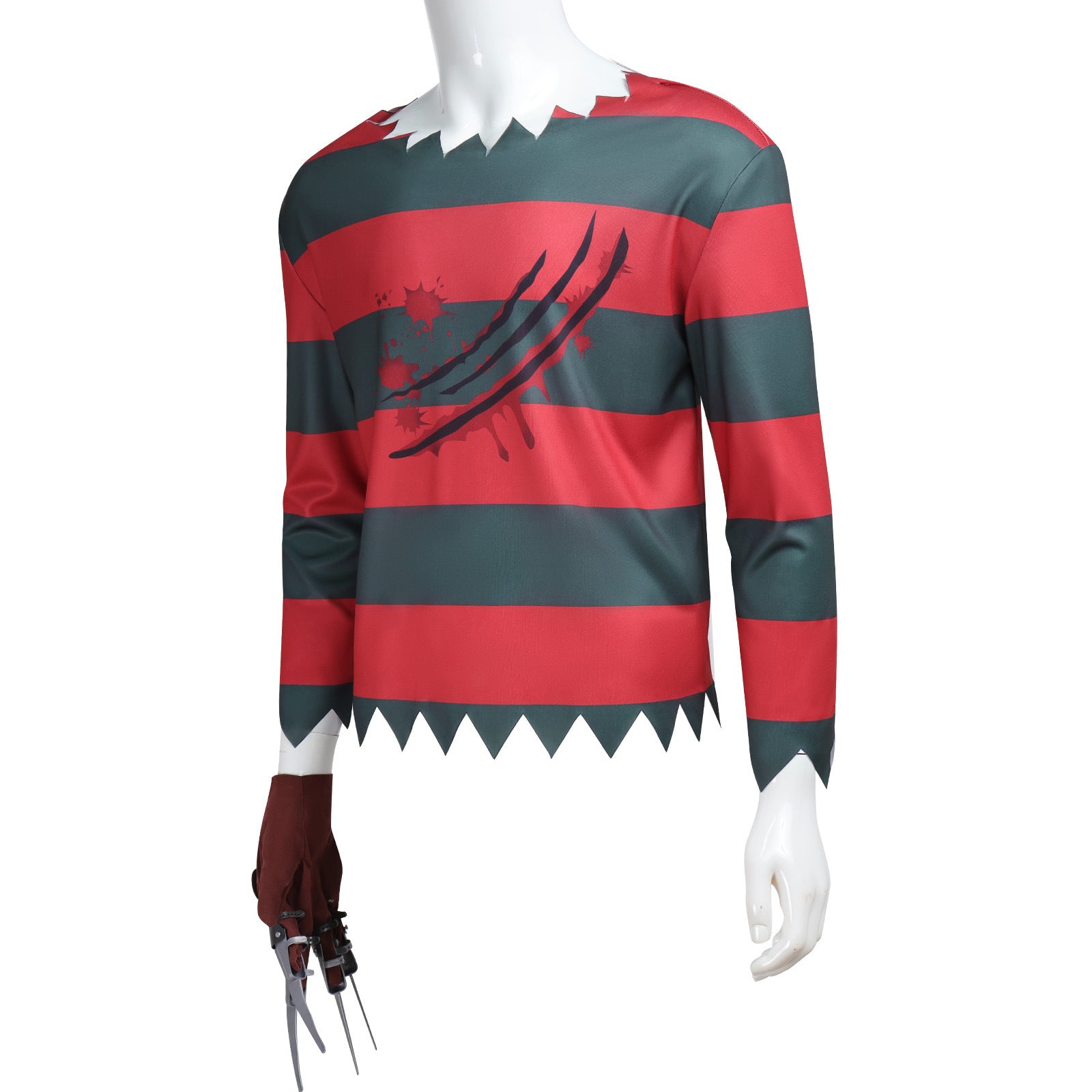 A Nightmare on Elm Street Freddy Men Cosplay Costume Carnival Suit