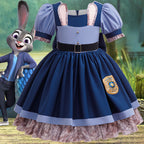 Judy Zootopia 2 Tutu Dress Cosplay Costume For Kids Girl