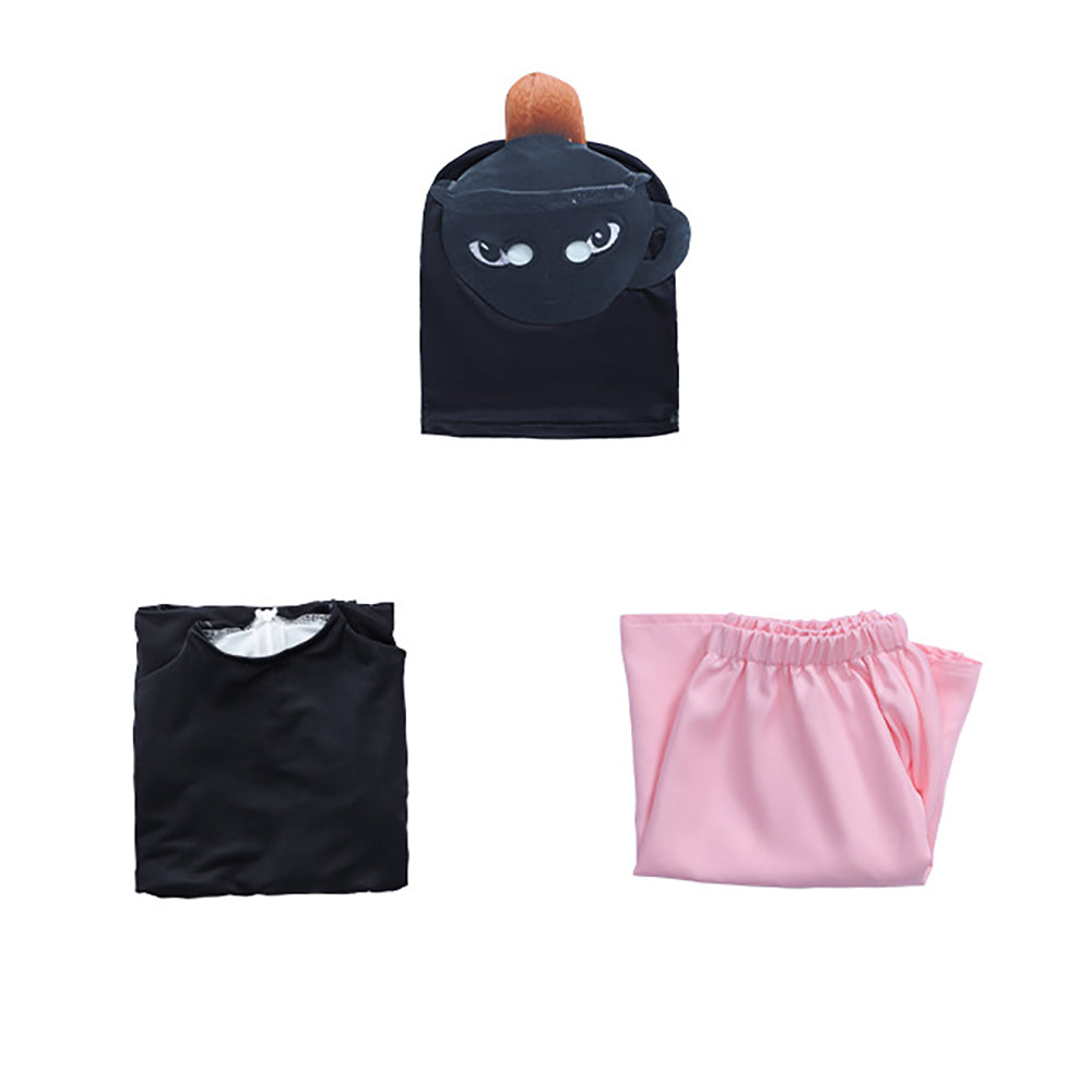 Titan Clockman Skibidi Toilet Jumpsuit Carnival Cosplay Costume For Kids