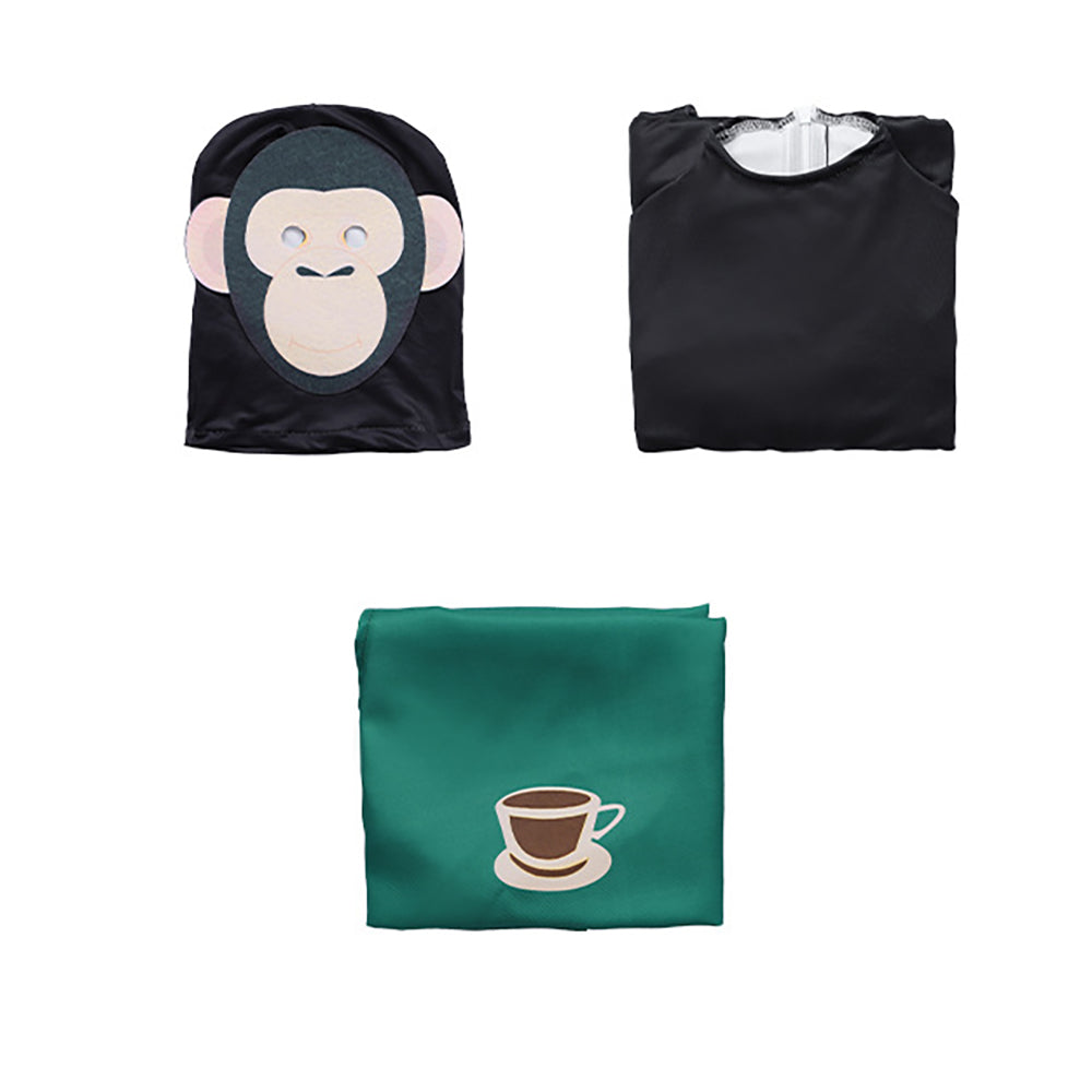 Titan Clockman Skibidi Toilet Jumpsuit Carnival Cosplay Costume For Kids