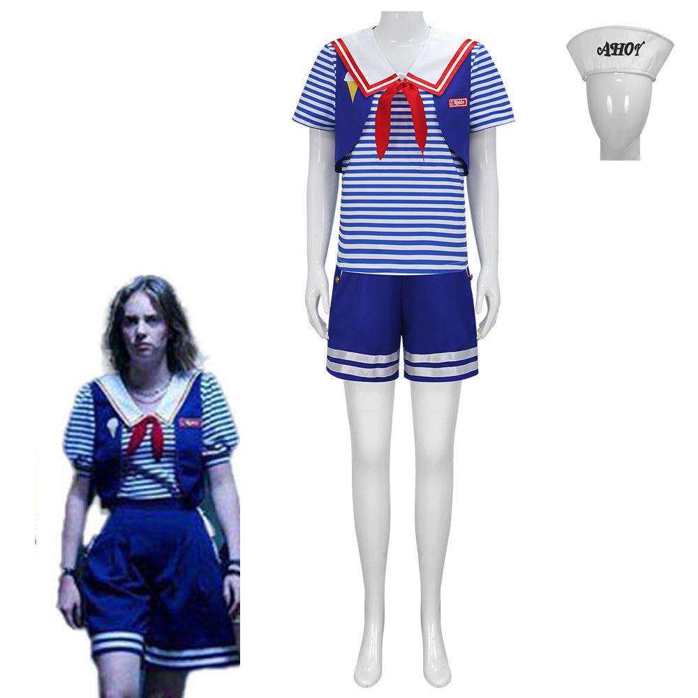Steve Robin Stranger Things 3 Scoops Ahoy Cosplay Costumes For Adult