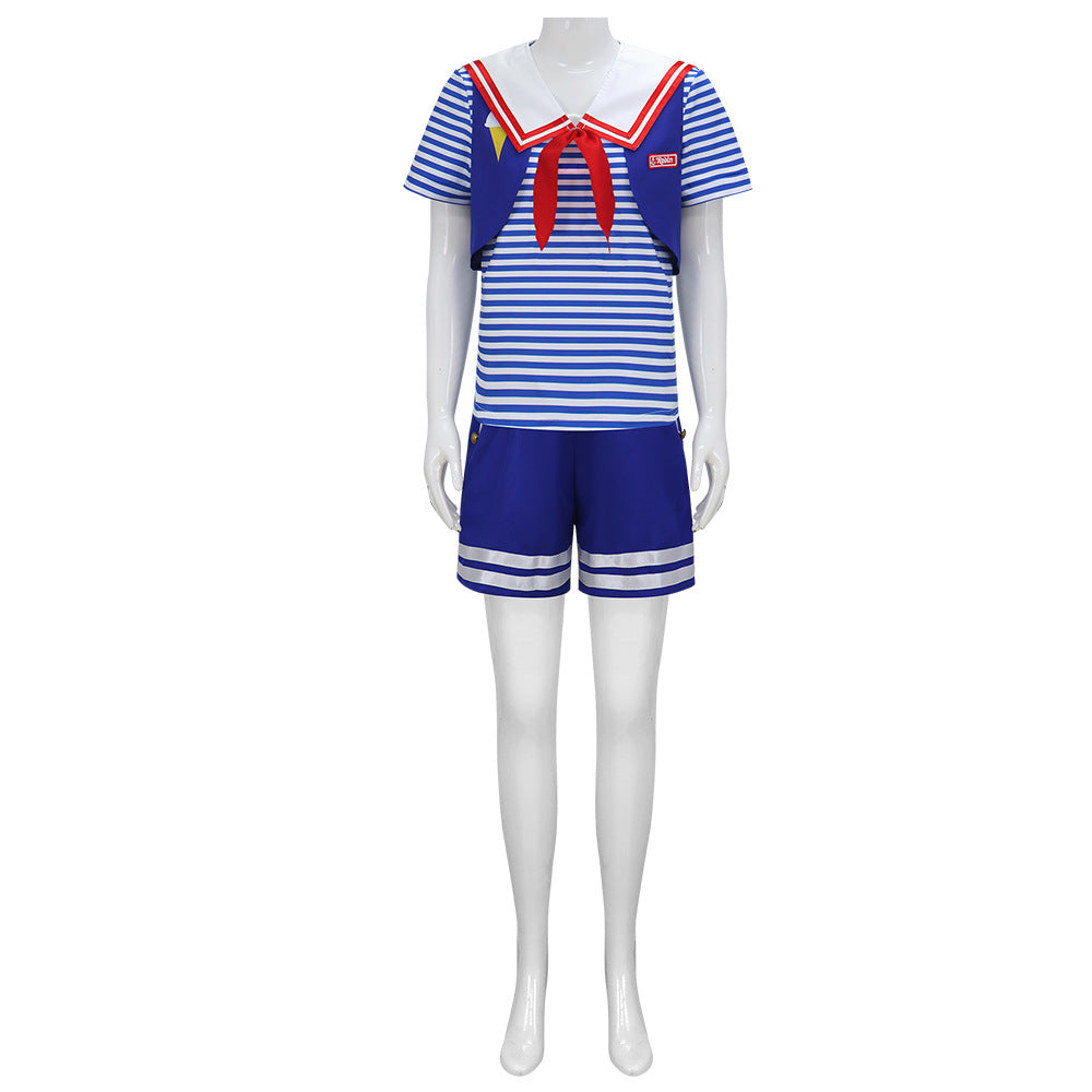 Steve Robin Stranger Things 3 Scoops Ahoy Cosplay Costumes For Adult