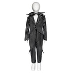 Adult kids Jack Skellington Sally Suit Costume The Nightmare Before Christmas for women men Boy Girl full Set - Azufun
