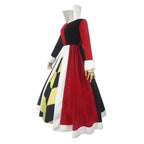 Alice in Wonderland Queen Of Hearts Cosplay Costume Dress Outfits Halloween Carnival Suit - Azufun