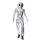 Alien Funny UFO Astronaut Cosplay Costume Outfits Halloween Carnival Suit - Azufun