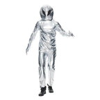 Alien Funny UFO Astronaut Cosplay Costume Outfits Halloween Carnival Suit - Azufun