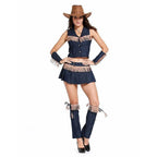 American Wild West cowboy pirate game Costume fancy dress - Azufun