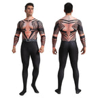 Aquaman Arthur Halloween Fancy Family Cosplay Costume Zentai Jumpsuit - Azufun