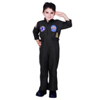 Astronaut Space Suit Kids 70s Costumes Cosplay Party Carnival - Azufun