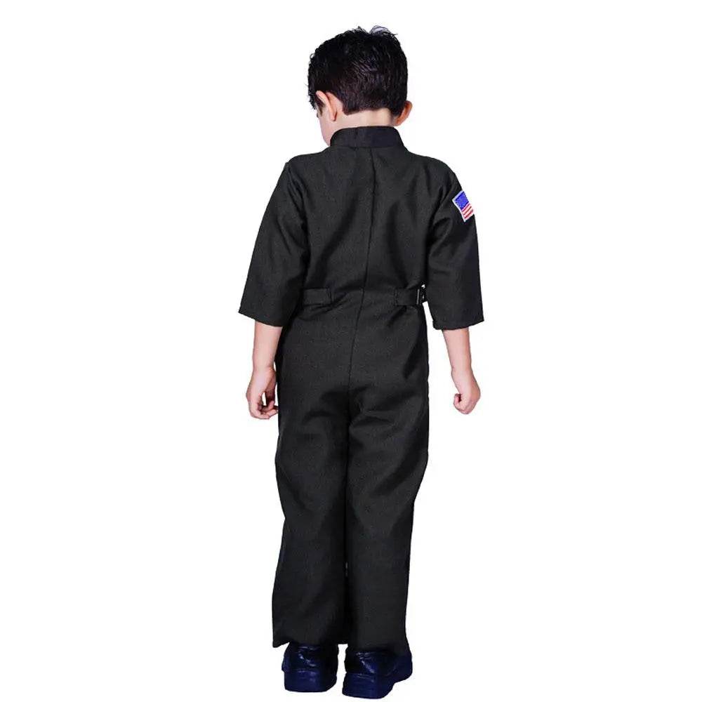 Astronaut Space Suit Kids 70s Costumes Cosplay Party Carnival - Azufun