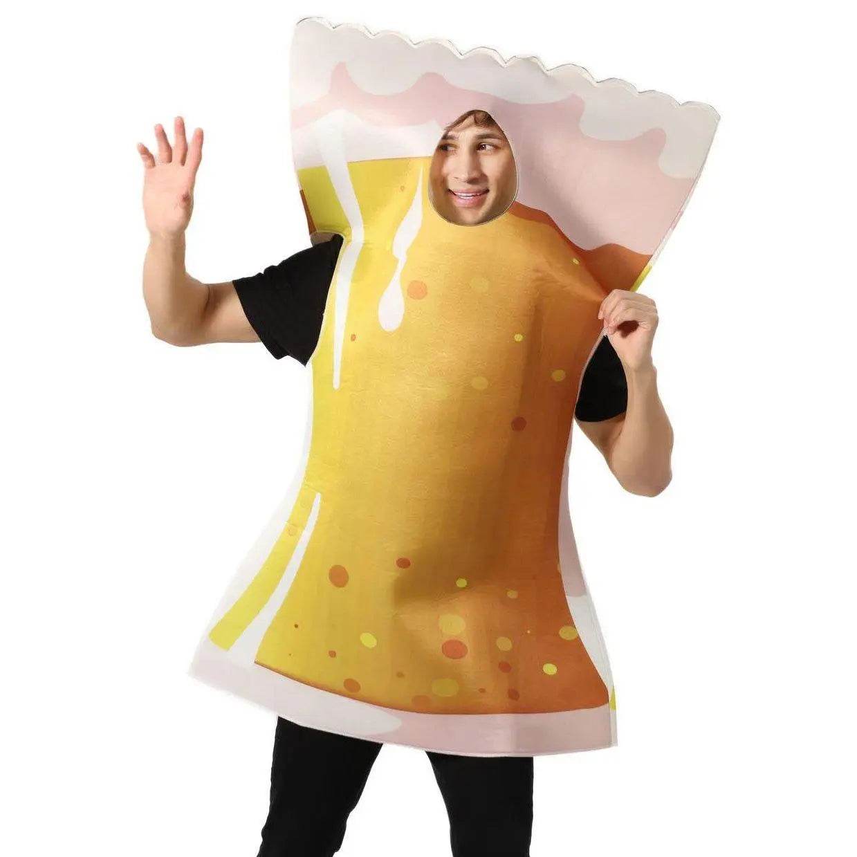 Beer mug Halloween Costume Outfits Party Carnival Cosplay - Azufun