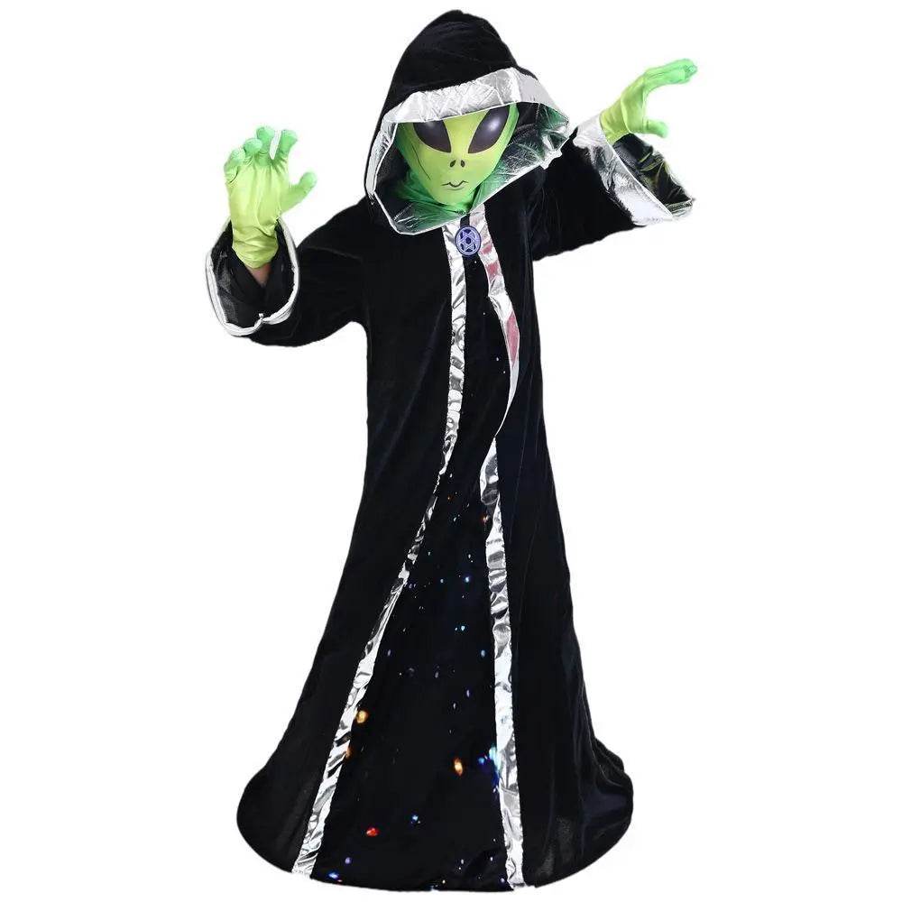 Children's Alien Cosplay Halloween Costume - Azufun