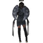 Dark Angel Vampire Costume Halloween Fantasy Cosplay Outfit - Azufun