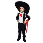 Day of the Dead Mariachi Amigo Kids Party Fancy Cosplay Costume - Azufun