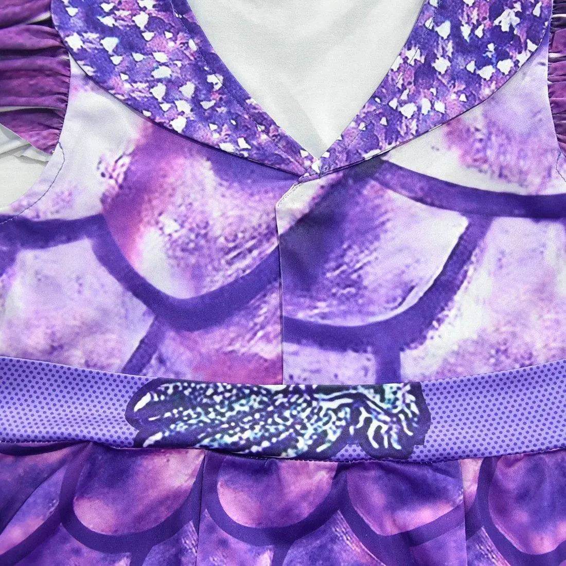 Descendants 3 Dragon Mal Cosplay Costume Kids Girl Dress - Azufun