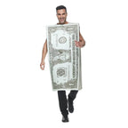 Dollar Costume Halloween Cash Costume Funny Money Maker Adult Men Women - Azufun