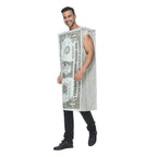 Dollar Costume Halloween Cash Costume Funny Money Maker Adult Men Women - Azufun
