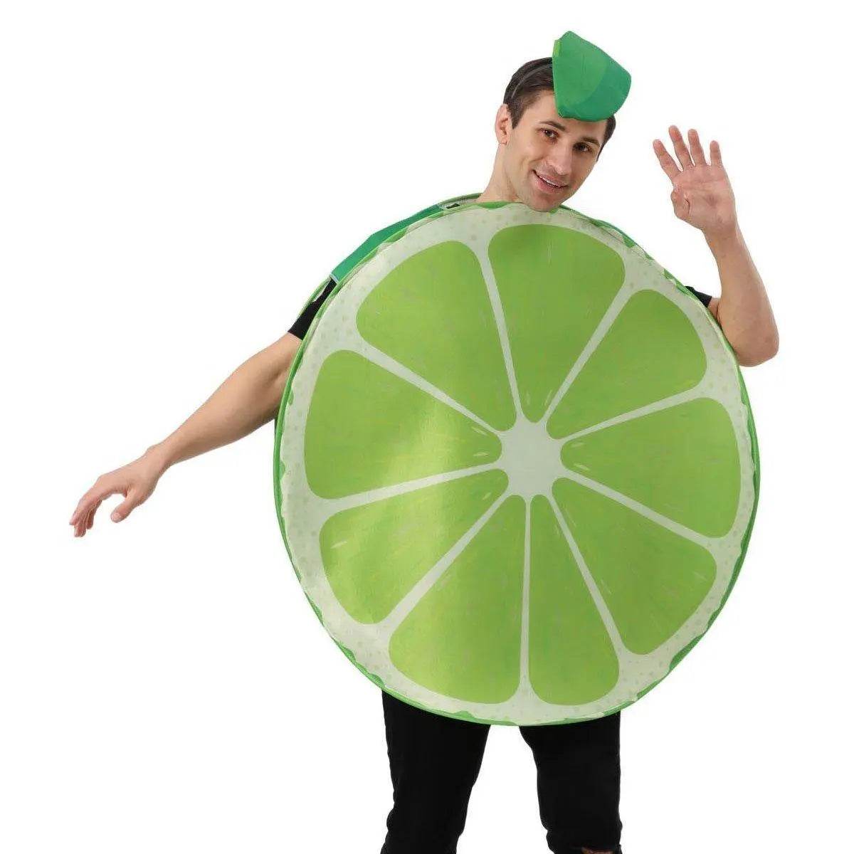 Fruit lime Halloween Costume Outfits Party Carnival Cosplay - Azufun