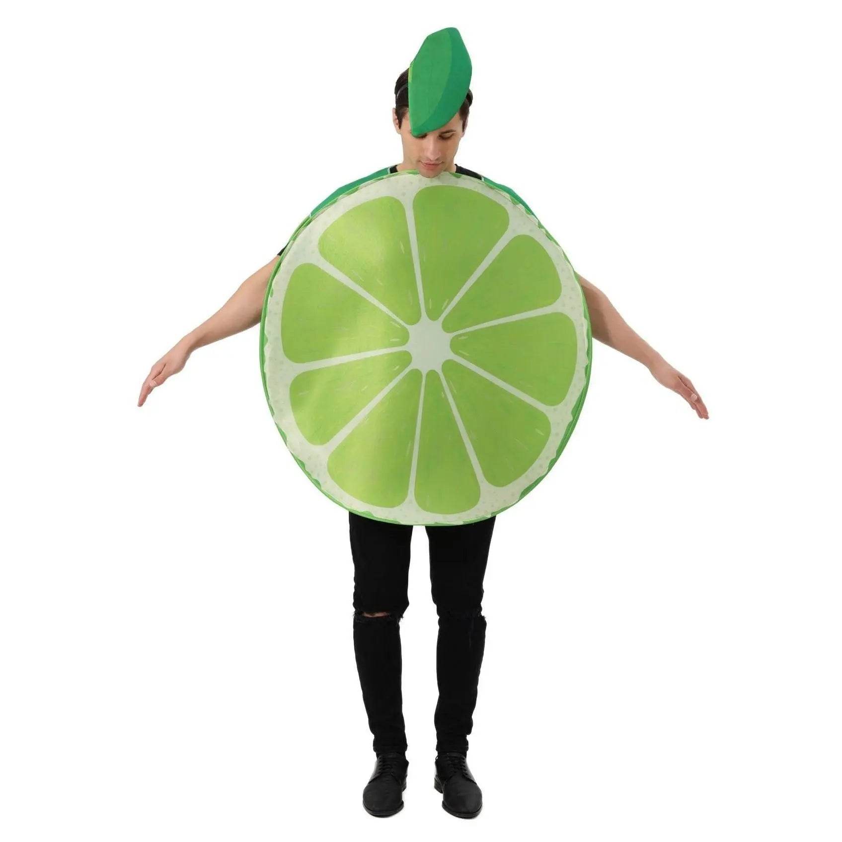 Fruit lime Halloween Costume Outfits Party Carnival Cosplay - Azufun