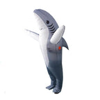 Funny inflatable shark costume Halloween Party for Adult Kids - Azufun