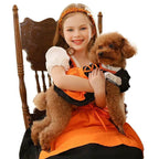German Oktoberfest Halloween Costumes Matching Girls Pet Dog Outfits - Azufun