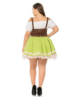 German Oktoberfest Outfit Halloween Plus Size Dress Women Cosplay Costume - Azufun