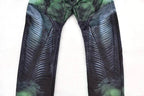 Green Lantern Hal Jordan Muscle Suit Kids Superhero Cosplay Costume - Azufun