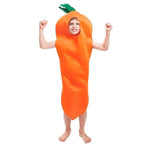 Halloween Carrot Carnival Vegetable Cosplay Christmas Costume for Kids - Azufun