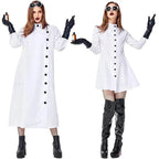 Halloween Frankenstein Lab Researcher Cosplay Costume for Adult - Azufun
