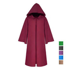 Halloween Medieval Bleach Cloak Cosplay Star War Jedi Knight Anakin Costumes for Adult - Azufun