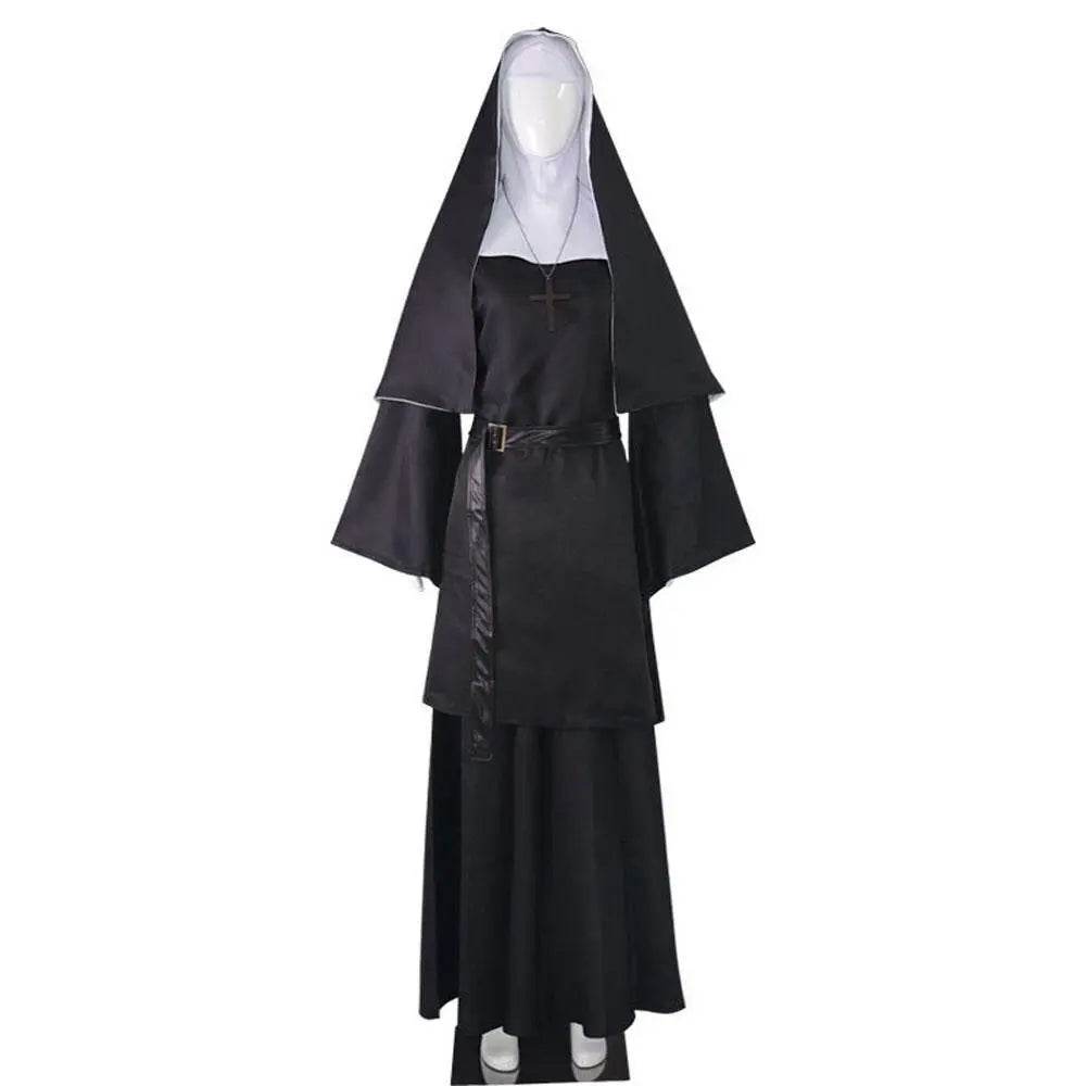 Halloween The ghost nun cosplay priest costume costumes - Azufun