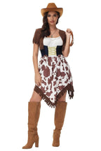 Halloween cosplay Adult retro 70s disco Hippie Fancy Dress Costume - Azufun