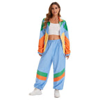 Hip Hop Rock Hippie 70s Costumes Vintage Cosplay Halloween Outfit - Azufun