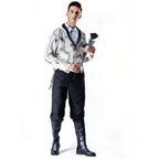 Horror Ghost Bride Couples Costume Halloween Outfits Cosplay Party Carnival - Azufun