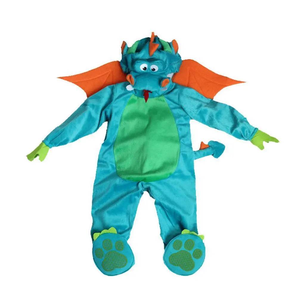 Infant Baby Dinosaur Romper Kigurue Costummi Toddler Anime - Azufun