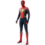 Iron Spider-Man No Way Home Peter Benjamin Parker Costume Cosplay Jumpsuit Halloween - Azufun