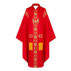 Medieval Cloak Spliced Priest Uniform Cosplay Costume Outfits Halloween Carnival Suit - Azufun