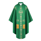 Medieval Cloak Spliced Priest Uniform Cosplay Costume Outfits Halloween Carnival Suit - Azufun